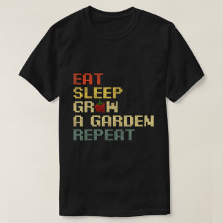 イート スリープ ガーデン育て 繰り返し ゲーマー Tシャツ