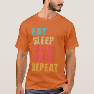 イート スリープ ショー クワイア リピート モチベーション Ace054D r Tシャツ