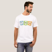 イート スリープ ベイク! Tシャツ (正面フル)