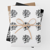 イードアドハムバラクアラビア文字ギフトラッピング紙 ラッピングペーパーシート (インサイチュ)