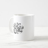 イードアルアドハタイポグラフィマグ コーヒーマグカップ (正面左)