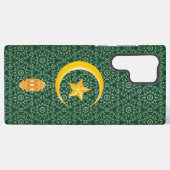 イードアルフィトルムバラクラマダンカレムーンスター SAMSUNG GALAXYケース (裏面横)