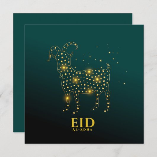 イードウルアダムバラクヤギ金ゴールドブルー シーズンカード (正面/裏面)