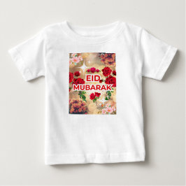 イードエレガントムバラクフローラデザイン ベビーTシャツ