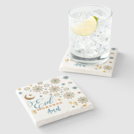 イードエレガントムバラク書道ムーンスターズカスタム ストーンコースター