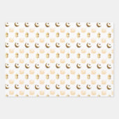 イードエレガントムバラク書道金ゴールド ラッピングペーパーシート (正面2)