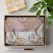 イードエレガント・ムバラク・アラビア書道金ゴールド 薄葉紙 (ギフト)