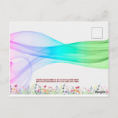 イードカラフルムバラクとモスク ポストカード (裏面)