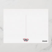 イードノウルーズムバラク蝶ホイル葉書 箔シーズンポストカード (裏面)