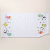 イードビーチタオル ビーチタオル (正面)