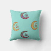 イードムバラクعيد مبارك装飾用クッション クッション (裏面)