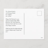 イードムバラクお祝い挨拶 シーズンポストカード (裏面)