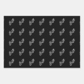 イードムバラクのアラビア書道ギフトラッピング紙 ラッピングペーパーシート (正面2)