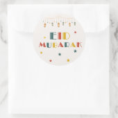 イードムバラクのステッカラフルカー ラウンドシール (バッグ)