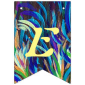 イードムバラクのバナー – ブラシストローク バンティングフラッグ (第3の旗)