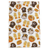 イードムバラクのムスリムの子供たちがハッピーイード ミディアムペーパーバッグ (裏面)