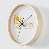 イードムバラクの壁時計 壁時計 (傾斜)