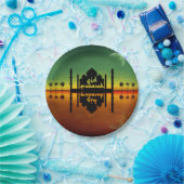 イードムバラクの夜反射 ペーパープレート (パーティー)