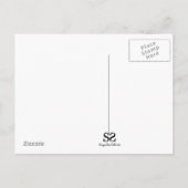 イードムバラクの夜反射 ポストカード (裏面)