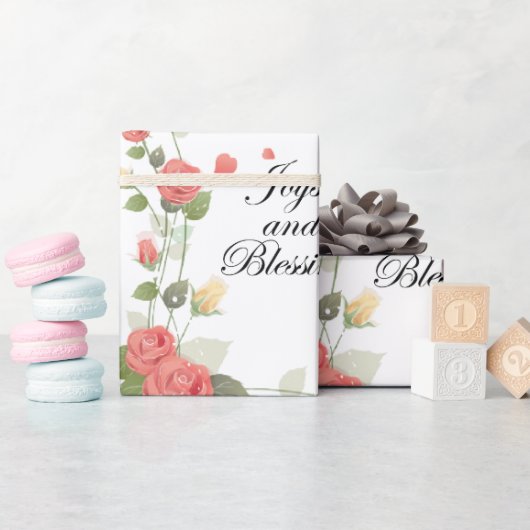 イードムバラクの贈り物,イードアルフィトル ラッピングペーパー (ベビーシャワー)