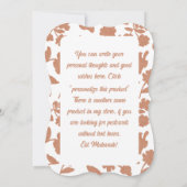 イードムバラクカスタムイスラムホームデコールユニークフローラ (裏面)