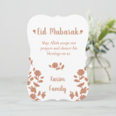 イードムバラクカスタムイスラムホームデコールユニークフローラ (スタンド正面)