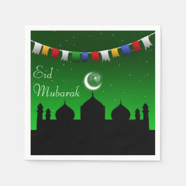 イードムバラクカラフルガーランド スタンダードカクテルナプキン