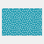 イードムバラクキッズブルームーンスターパターン引用文 ラッピングペーパーシート (正面2)