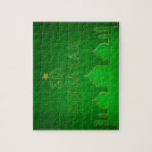 イードムバラクグリーン金ゴールドモスク ジグソーパズル (縦)