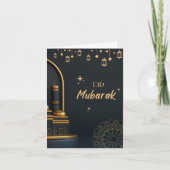 イードムバラクゴールデンブラックカード サンキューカード (正面)