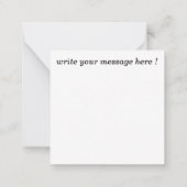 イードムバラクゴールデン ノートカード (裏面)