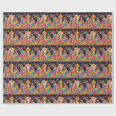 イードムバラクフェスティバルシーンラッピングギフト紙 ラッピングペーパー (フラット)