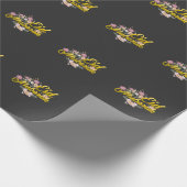 イードムバラクフローライスラム教花女 ラッピングペーパー (角)