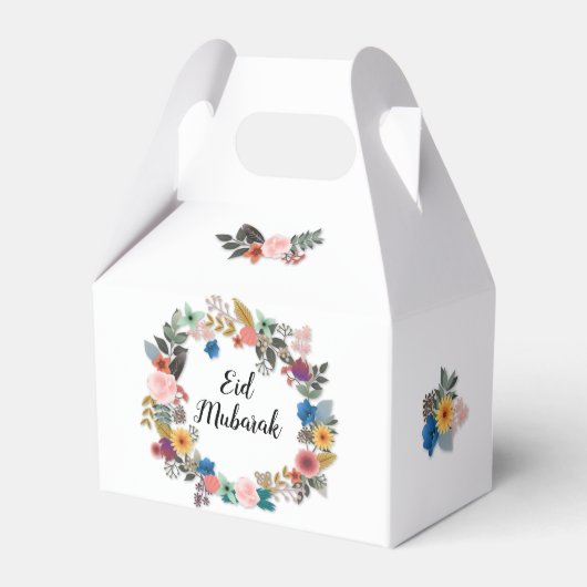 イードムバラクフローラリース特典ボックス フェイバーボックス (裏面サイド)