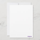 イードムバラク三日月の休日の挨拶 案内状 (裏面)