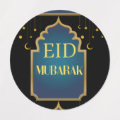 イードムバラク夜2024 ラベル (デザイン1)