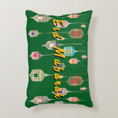 イードムバラク枕イスラムランタンデザイン アクセントクッション (正面(垂直))