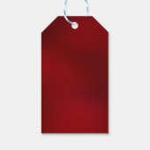 イードムバラク赤フローラ火葬イスラムランタン ギフトタグ (裏面)