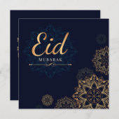 イードムバラク金ゴールドマンダラホリデーカード シーズンカード (正面/裏面)