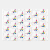 イードムバラク風船 ラッピングペーパーシート (正面3)