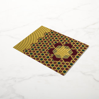 イードムバラク2025新デザイン 箔シーズンポストカード