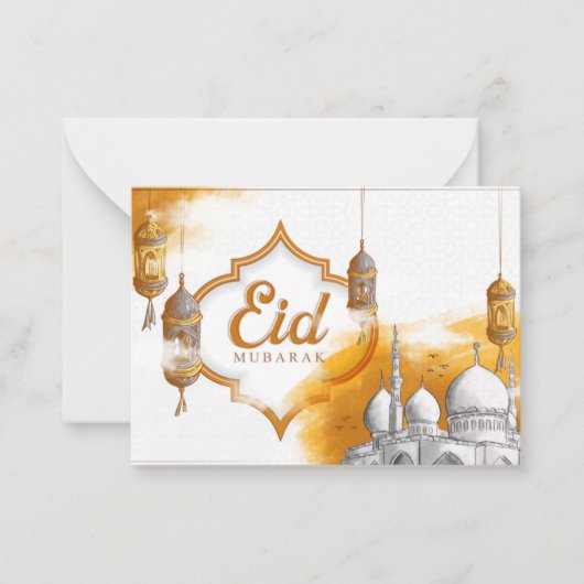 イードムバラク  ノートカード (正面)