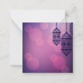 イードムバラク ノートカード (裏面)