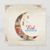 イードムバラク – ハッピーイード – クレッカラフルセント シーズンカード (正面/裏面)