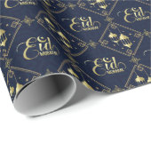 イードムバラク – ハッピーイード – ラマダン・カレム ラッピングペーパー (ロールコーナー)