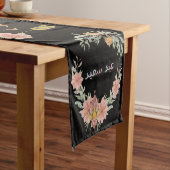 イードムバラク |ラマダン花リース書 ショートテーブルランナー (インサイチュ)