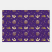 イードムバラク | Eid Al-fitr ラッピングペーパーシート (正面)