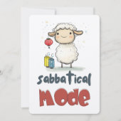 イードムバラク!!Sheep on Sabbatical | 完全にパック 招待状 (正面)