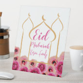 イードムバラックゴールデンモスクバラブロッサムパープル 台座サイン (インサイチュ)