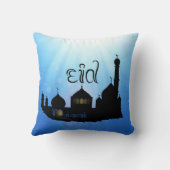 イードムバラックモスクとタイポグラフィ クッション (裏面)